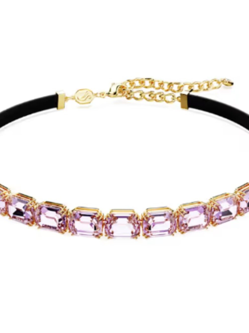 Swarovski Millenia Purple Crystal Choker Necklace